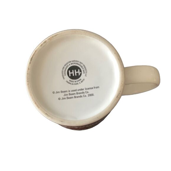 Vintage Jim Beam Kentucky Straight Bourbon Whiskey Coffee Cup Mug 2000 Stylish - Picture 9 of 11